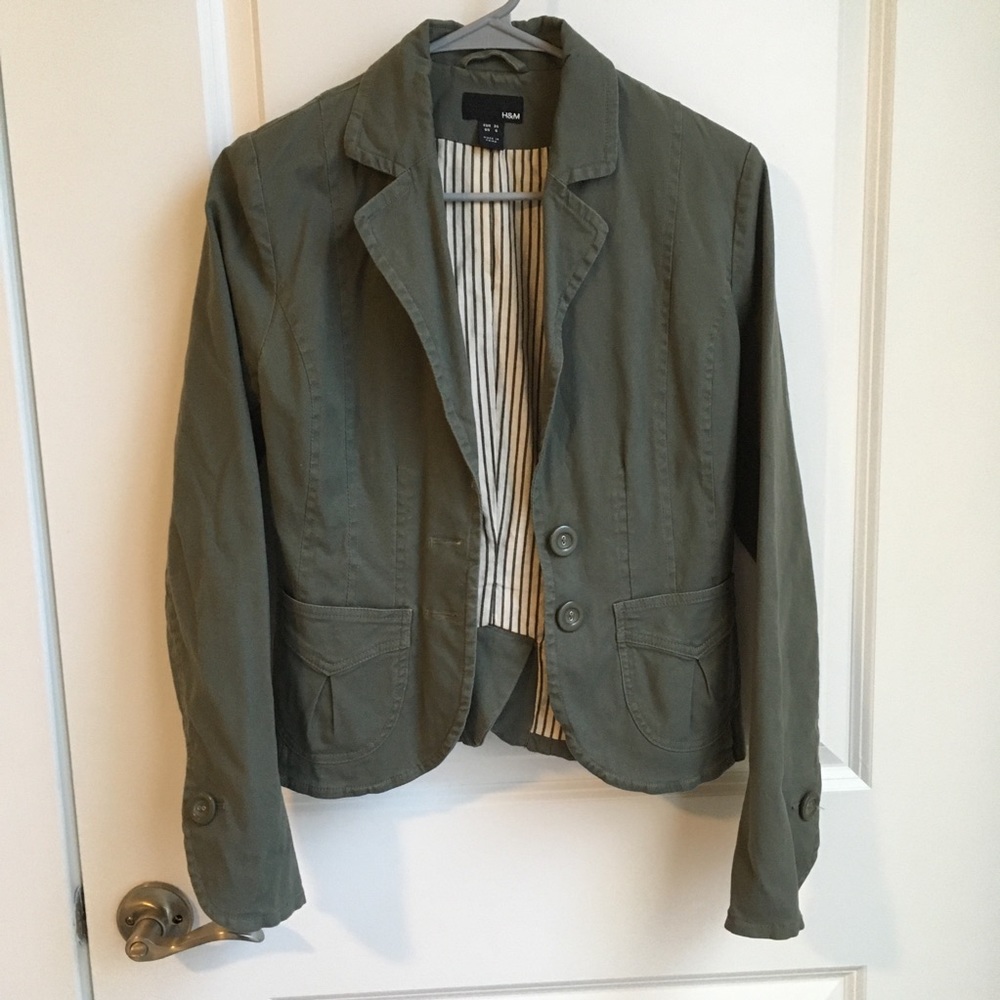 Green H&M Blazer